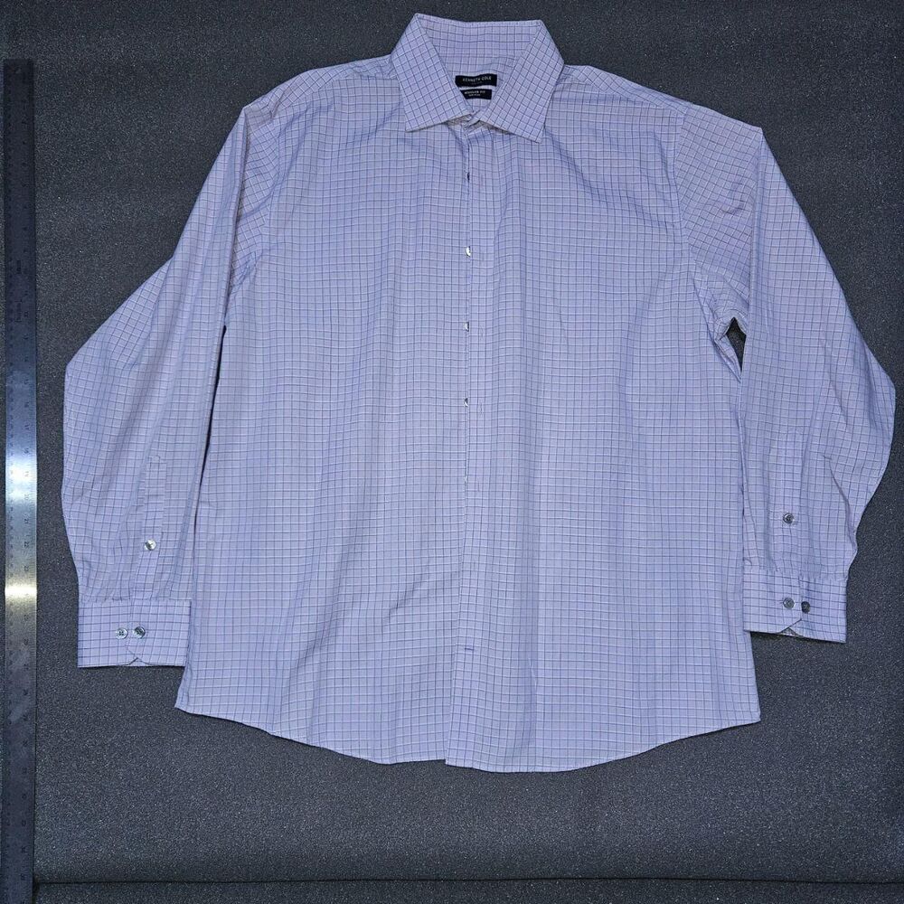 Kenneth-cole Women's Blue and Purple Shirt